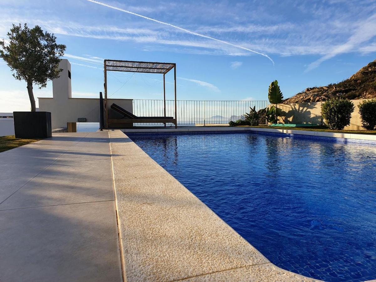 2260-Luxury Villa With Private Pool And Seaview Manilva Buitenkant foto