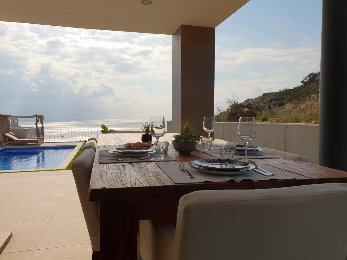 2260-Luxury Villa With Private Pool And Seaview Manilva Buitenkant foto