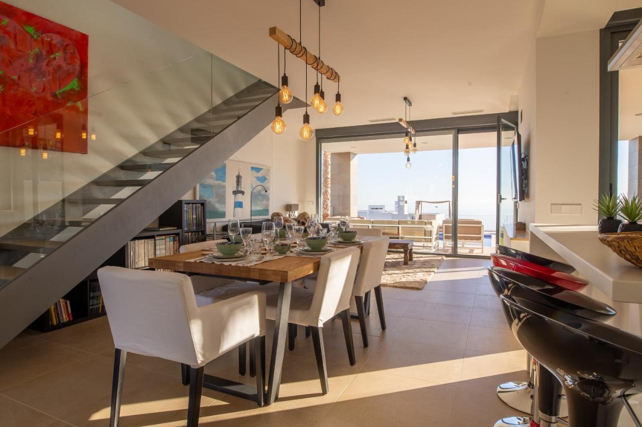 2260-Luxury Villa With Private Pool And Seaview Manilva Buitenkant foto