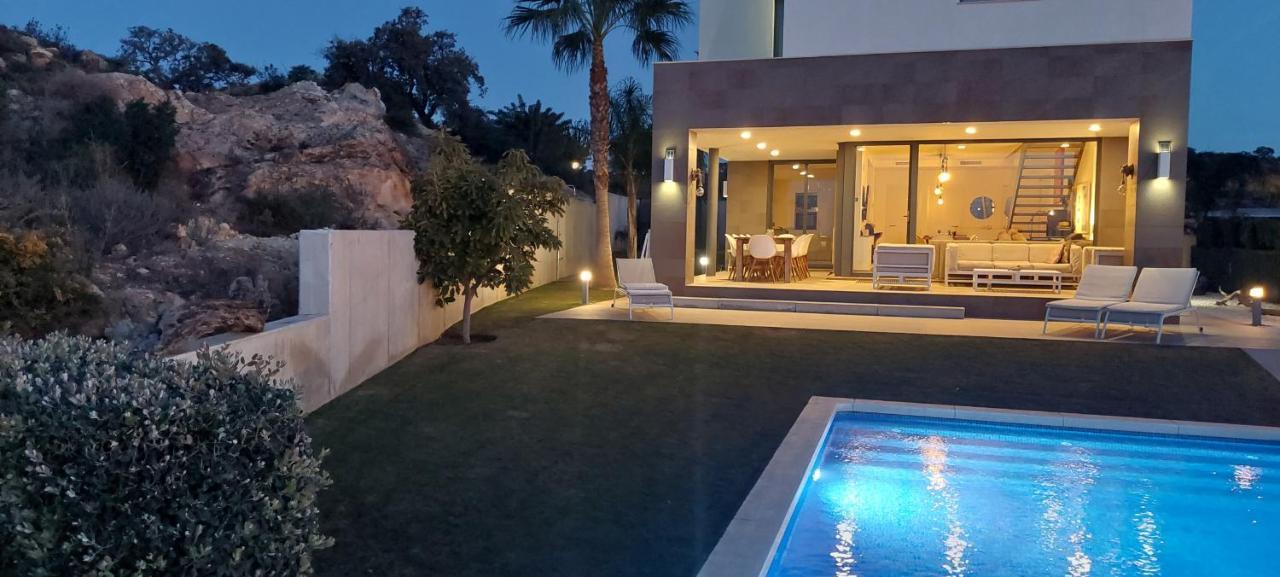 2260-Luxury Villa With Private Pool And Seaview Manilva Buitenkant foto