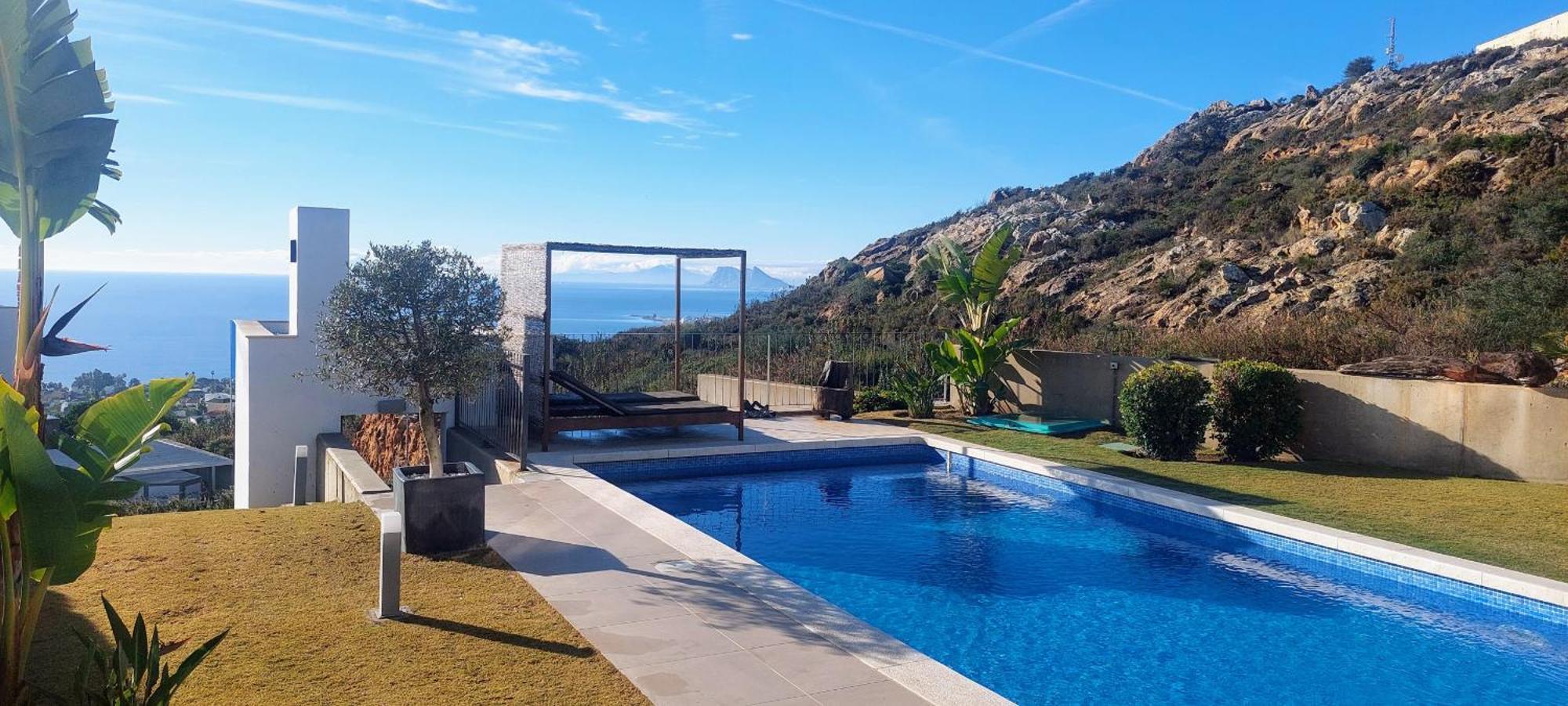 2260-Luxury Villa With Private Pool And Seaview Manilva Buitenkant foto
